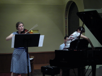 Violin Sonata Rehearsal